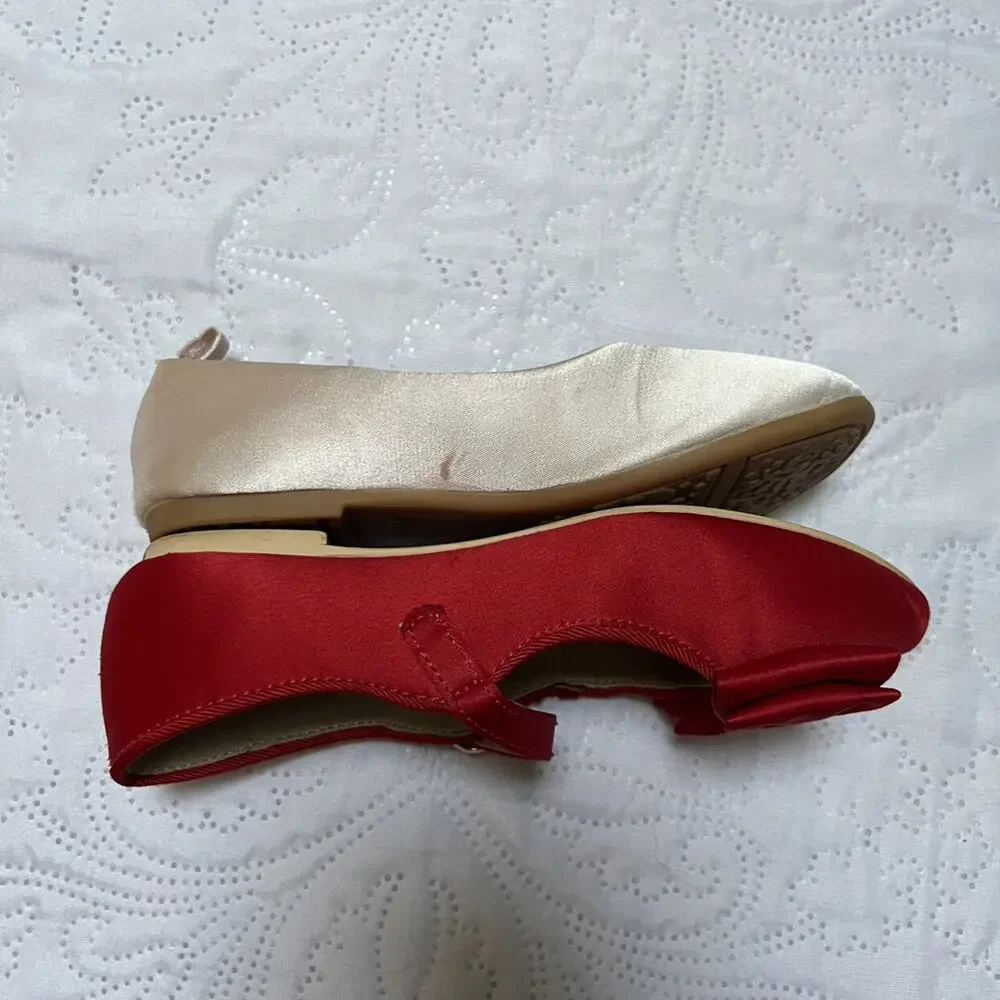 Kailee P Satin Fancy Flats